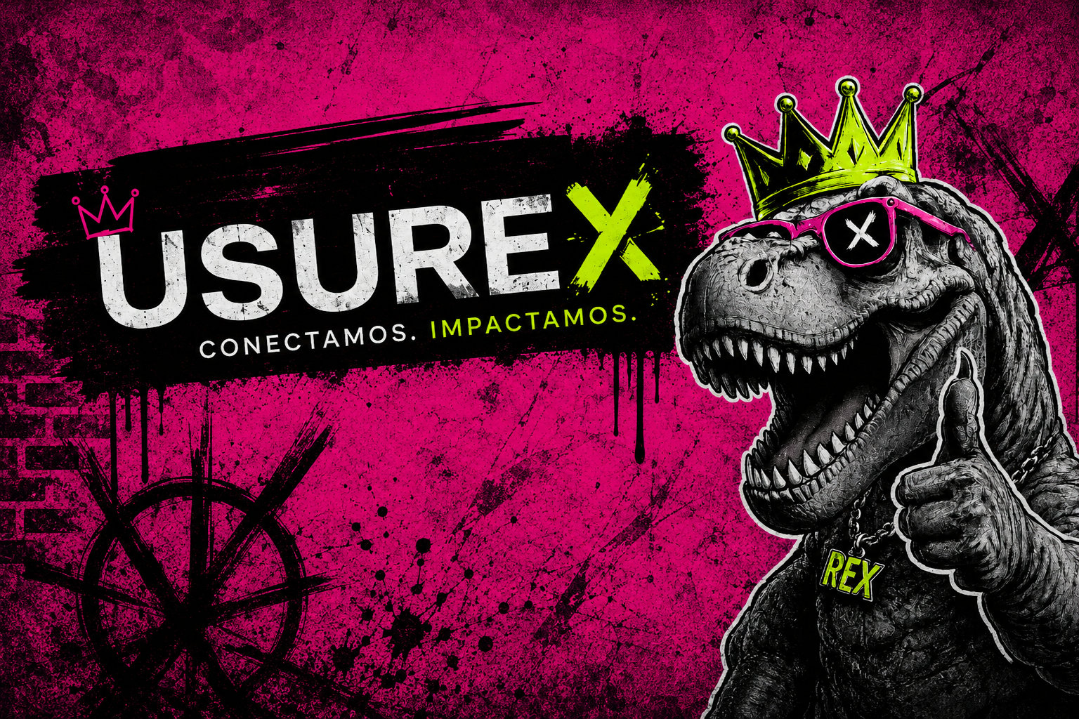 USUREX — mascota T-Rex